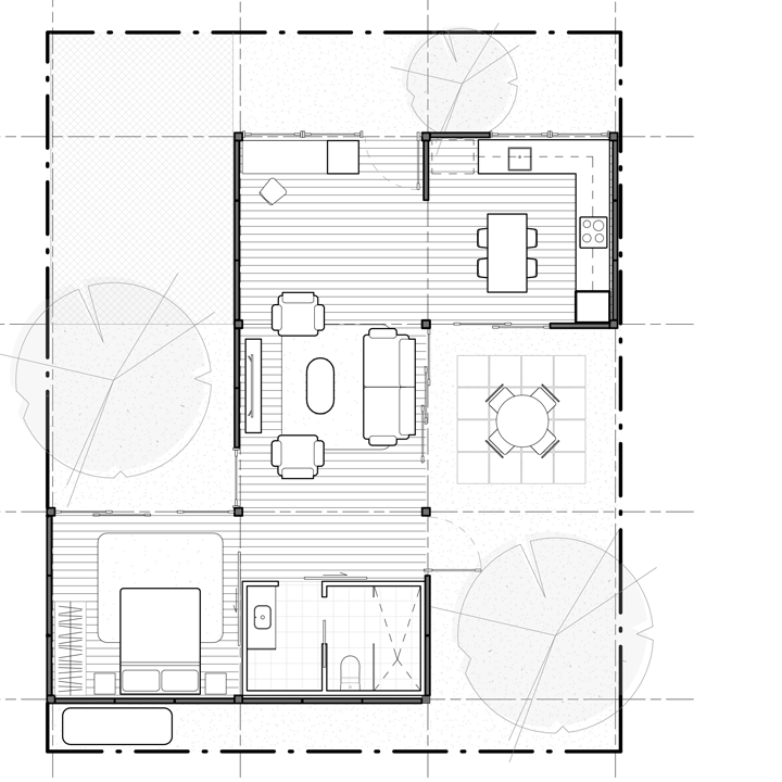 Ground Floor Plan - Z Series Base / Scaled Up