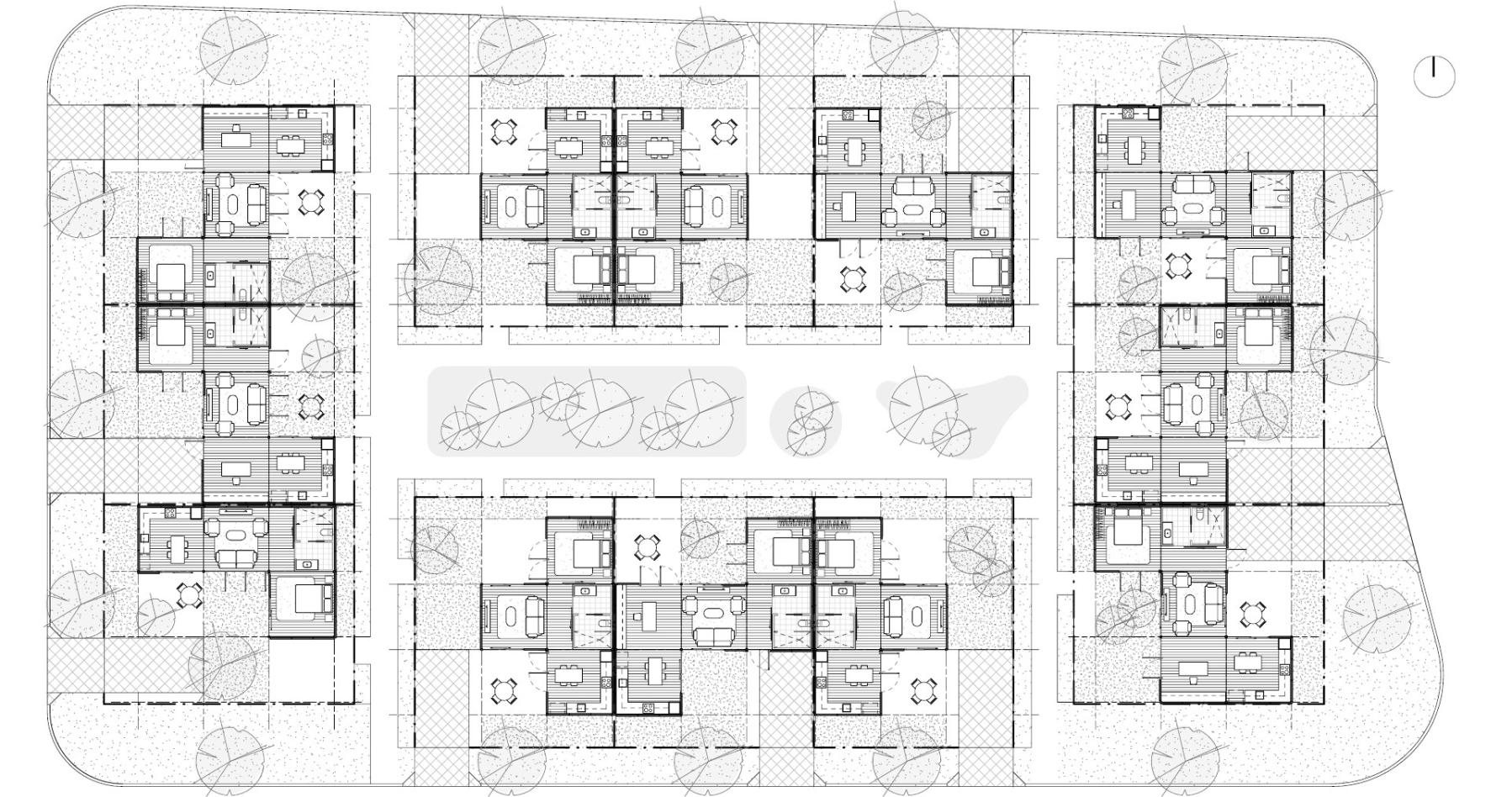 Precinct Site Plan (Ground Floor) - Base