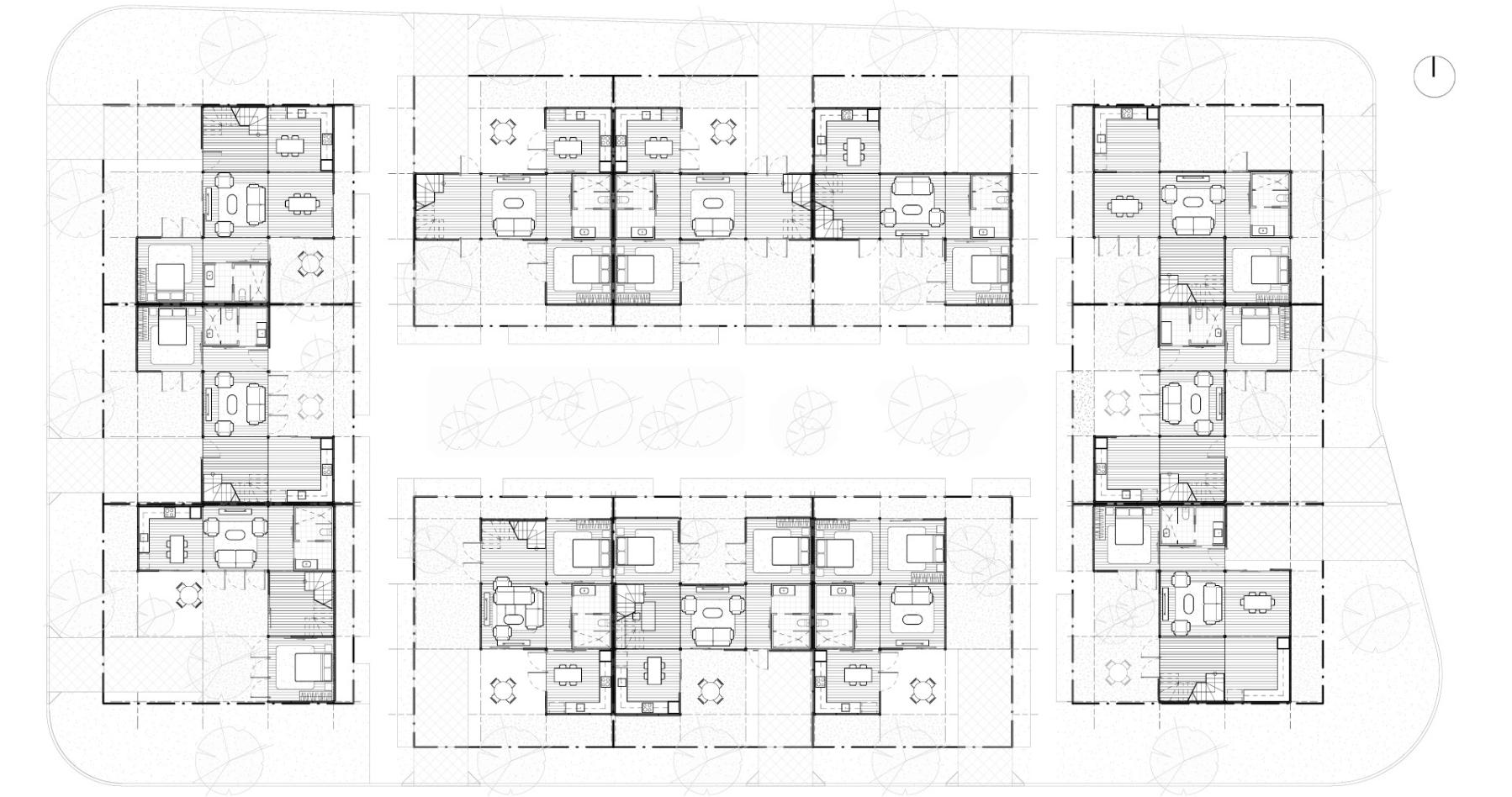 Precinct Site Plan (Ground Floor) - Scaled Up