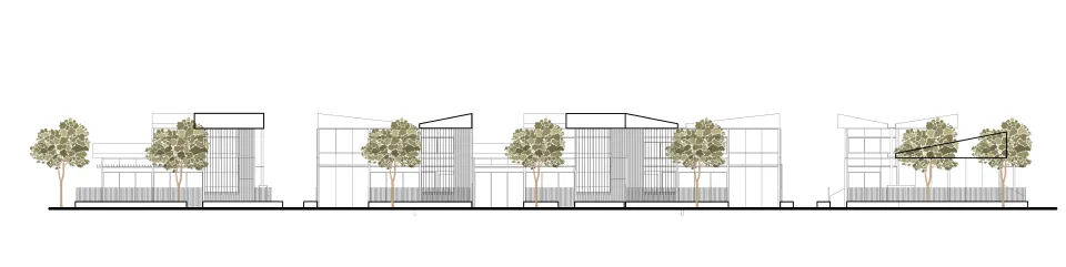 Precinct Elevation - Scaled Up