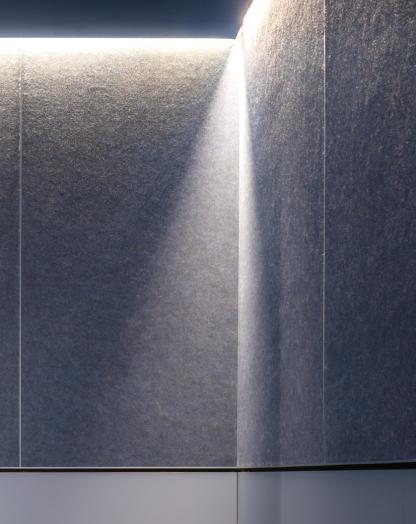 Parents room Canberra Centre acoustic cladding