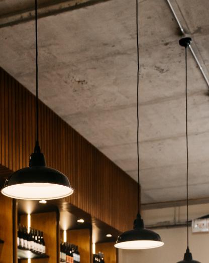 bar lights - verity lane market